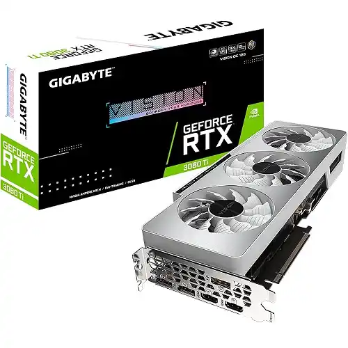 GIGABYTE GV-N308TVISION OC-12GD NVIDIA GeForce RTX 3080 Ti 12 GB GDDR6X Graphics Card, pci_e_x16