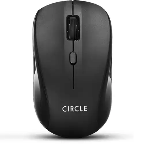 CIRCLE Superb 2.4 Wireless Mouse (Black)