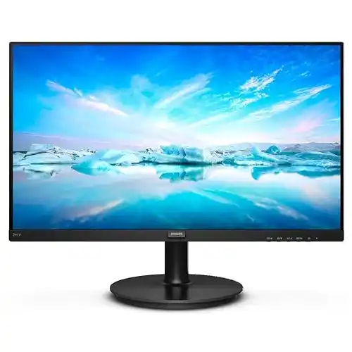 Philips 241V8/94 23.8 Inch (60.452 Cm) 1920 x 1080 Pixels, IPS Panel Smart Image LCD Monitor with Led Backlight, Vga and Hdmi Connectivity, Full Hd, 4 Ms Response Time, 75 Hz Refresh Rate Black