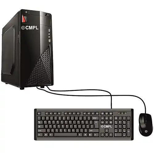 CMPL Gold i5-12500/16GB RAM/ 512GB NVMe SSD/Win 11 Home/MS Office/WiFi/Bluetooth/RTX 3060 12GB Graphics Card/No Monitor/1-year (Make in India)
