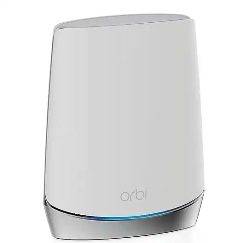 Netgear Orbi Whole Home Tri-Band Wi-Fi 6 Mesh Wi-Fi Satellite (RBS750) Works with Your Orbi Wi-Fi 6 Router, add up to 2,000 sq. ft, Speeds up to 4.2 Gbps, 11AX Mesh AX4200 Wi-Fi
