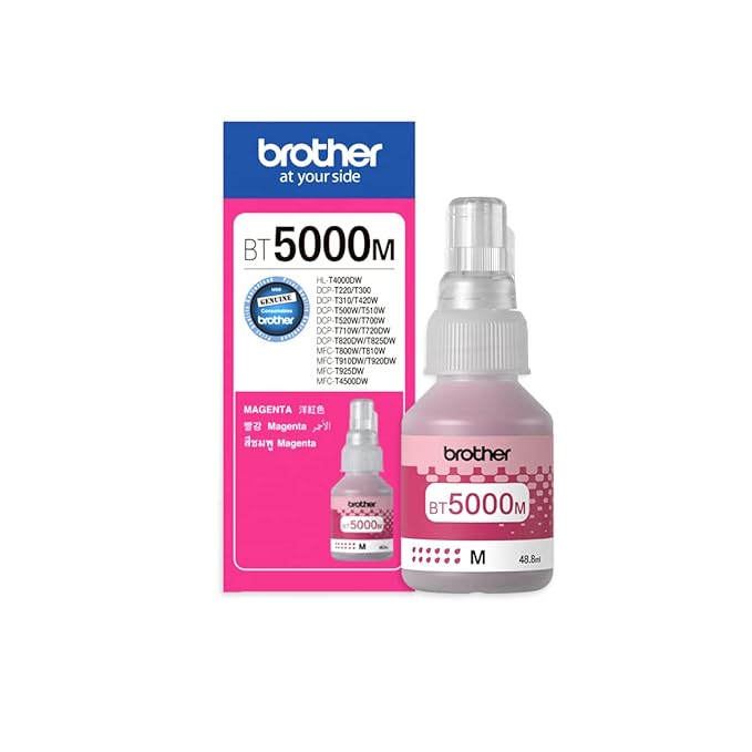 BROTHER BT5000M Ink Bottle (Magenta)