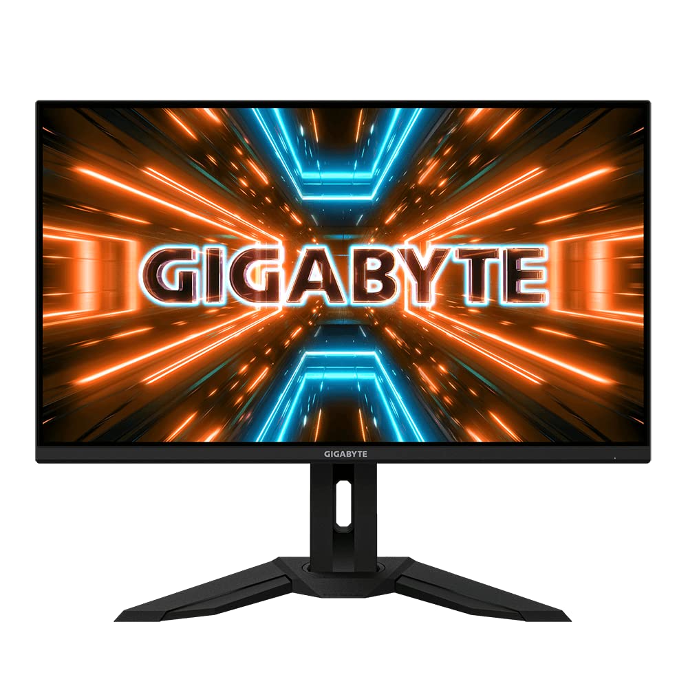 GIGABYTE M32U 32" 144Hz 4K FreeSync Gaming Monitor IPS, 3840 x 2160 Pixels Display, Display Port 1.4, 2X HDMI 2.1, 3X USB 3.0, USB Type C, Black
