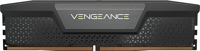 CORSAIR Vengeance 32GB RAM (1x32GB) | DDR5 DRAM | 5200MHz | Black | CL40 | High-Performance Memory Kit | CMK32GX5M1B5200C40