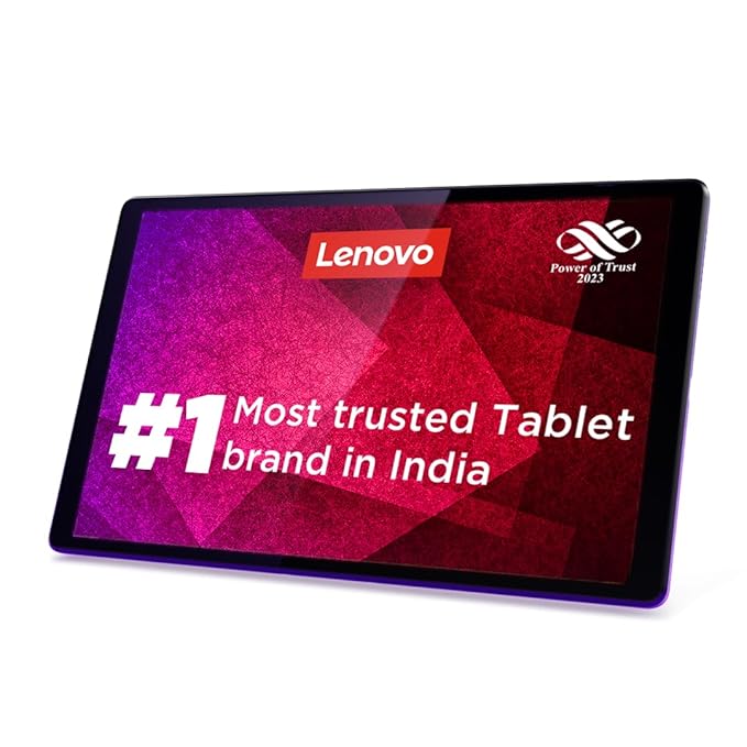 Lenovo Tab M10 HD (2nd Gen) | 10.1 Inch (25.6 cm) | 3 GB RAM | 32 GB ROM Expandable | Wi-Fi + 4G LTE | Dual Speaker with Dolby Atmos | Color: Iron Grey (ZA6V0236IN)
