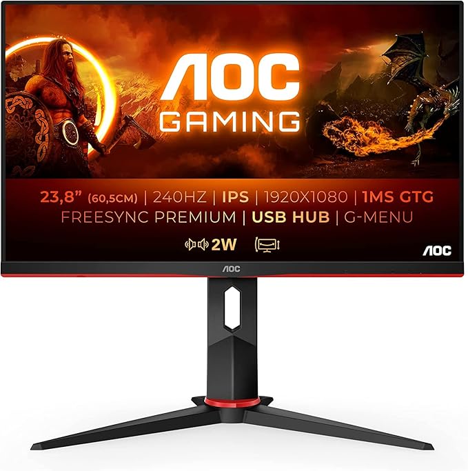 AOC 24G2Z/94 23.8″ FHD IPS Gaming Monitor