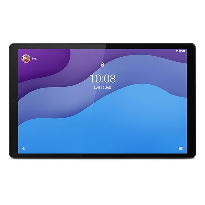 Lenovo Tab M10 HD 2nd Gen (10.1 inch(25cm) | 4GB |  64GB | Wi-Fi | LTE | Platinum Grey with Metallic Body and Octa-core Processor |  ZA6V0149IN