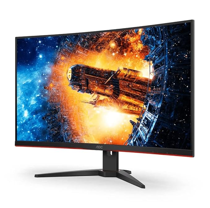 AOC C32G2E – 31.5″ Curved Gaming Monitor | FHD | 165Hz | 1ms | VA Panel