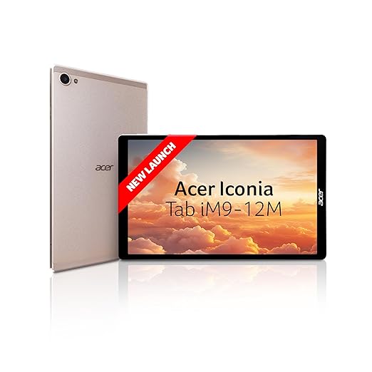 Acer Iconia Tab iM9‑12M | 8.7″ IPS | Helio MT8768T Octa-core 2.3 GHz | 4 GB RAM | 64 GB Storage | 5 MP + 8 MP | BT 5.2 | silver | Android 14 | Flip Cover Included