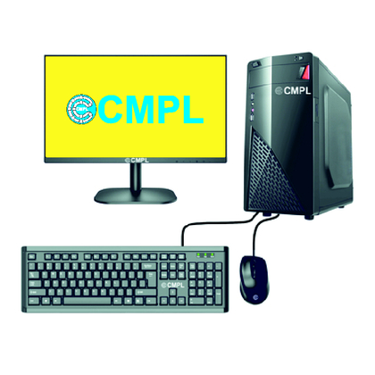 CMPL–Computronics Multivision Private Limited | High-End Desktop Computer | Intel Core i7-12700 | 16GB RAM | 1TB SSD | Windows 11 Pro | 6 USB Ports | Monitor with Table Mount | TPM 2.0 | 5-Year On-Site Warranty