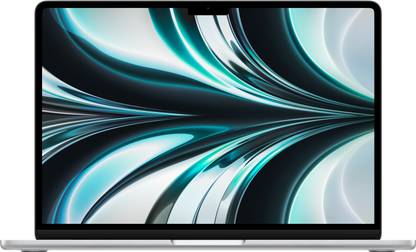 APPLE MacBook Air (M2) 13.6-inch | Apple M2 Chip | 8GB RAM | 256GB SSD | macOS Monterey | Silver | MLXY3HN/A