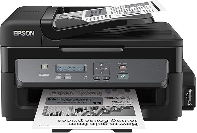 Epson Ecotank M205 Multifunction B&W Monochrome Printer | Black | Wi-Fi | USB