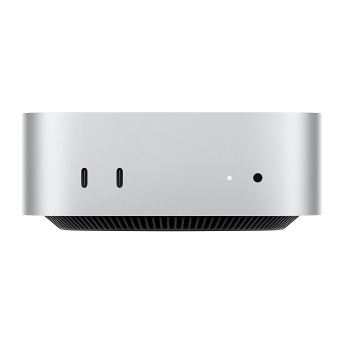 Apple Mac Mini (2024) – M4 Chip with 10-core CPU & 10-core GPU| 16GB Unified Memor| 256GB SSD| Gigabit Ethernet