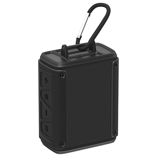 Artis SoundMax 100 Wireless Bluetooth Speaker (8W RMS) with USB, FM, TF Card & Hands-Free Calling (Black)