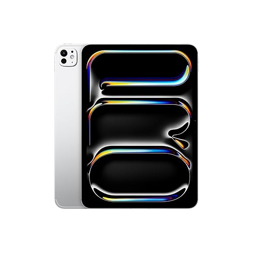 iPad 11-inch Pro WiFi + Cellular 1tB | Silver | Standard Glass | MVW63HN/A| M4 Chip | Apple iPad Pro 11" (2024)