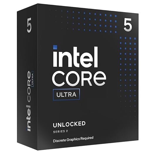Intel Core Ultra 5 245KF Desktop Processor | 14 Cores (6 P-Cores + 8 E-Cores) | Up to 5.2 GHz | Unlocked | No Integrated Graphics | LGA1851 | Intel 5 Ultra Series
