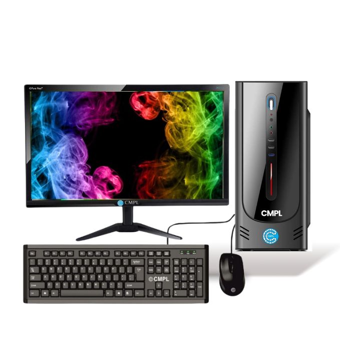 CMPL Gold i5-12400 | H610 | 16GB RAM | 512GB SSD | Windows 11 Pro | Tower | DVD R/W | 21.5" Monitor | 1-Year Warranty