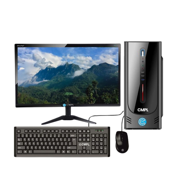 CMPL GOLD-i5-12400 | H610 | 16GB | 1TB SSD | 1TB HDD | 21.5" | TOWER | WINDOWS 11Pro | 1-YEARS