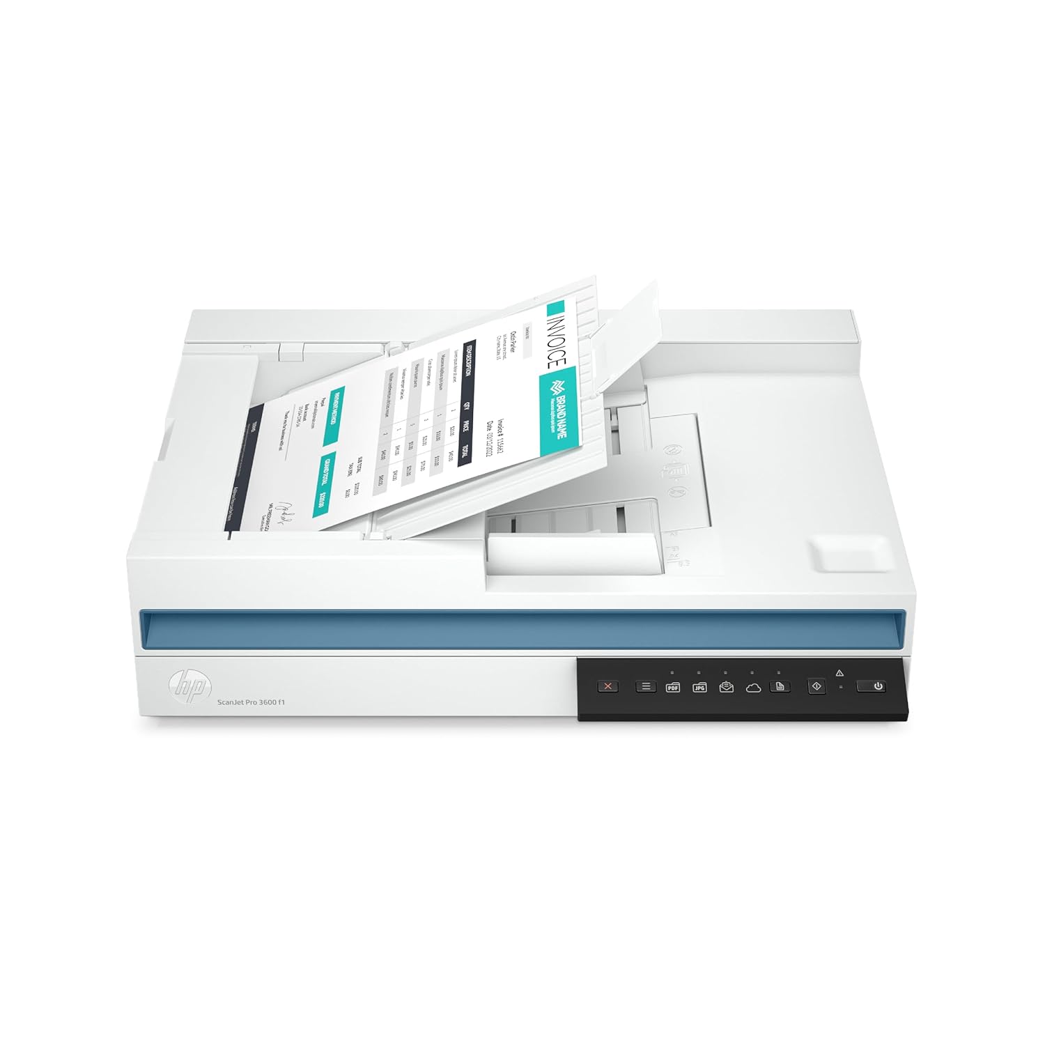 HP ScanJet Pro 3600 f1 Professional Scanner (20G06A) with ADF & Flatbed – High-Speed CIS Scanning