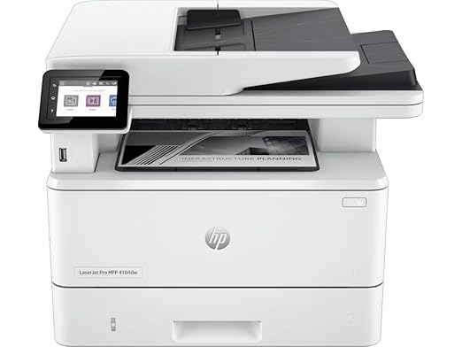 HP LaserJet Pro MFP 4104fdw Printer Multi-function Monochrome Laser Printer