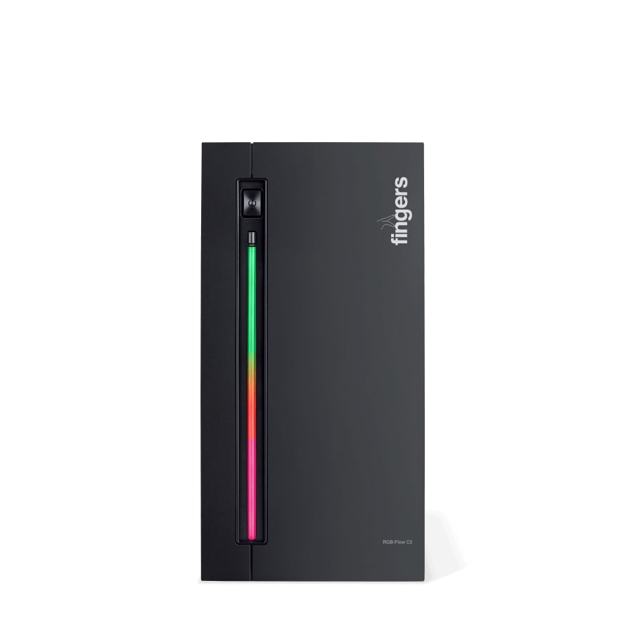 FINGERS RGB-Flow India's First Micro ATX PC C2 Fashion Computer Case Cabinet