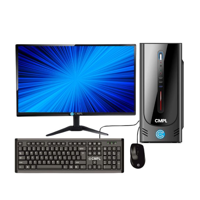 CMPL Platinum i7-12700 | B760 | 1TB SSD | 1TB HDD |16GB RAM | TOWER | IPS 23.8"INCH | 1-YEAR