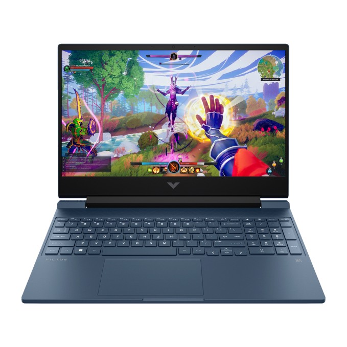 HP Victus 15-fa1278TX Gaming Laptop - Intel i5-13420H | 16GB RAM | 512GB SSD | 6GB RTX 4050 | 15.6" FHD 144Hz | Windows 11 | MS Office 2021 | 30-Day Xbox Game Pass | TNR Performance Blue (9W6U8PA)
