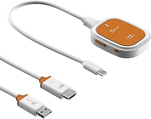 j5create JVAW61 ScreenCast FHD USB-C® Wireless Display Extender | Wireless HDMI Video Transmitter for USB-C Devices