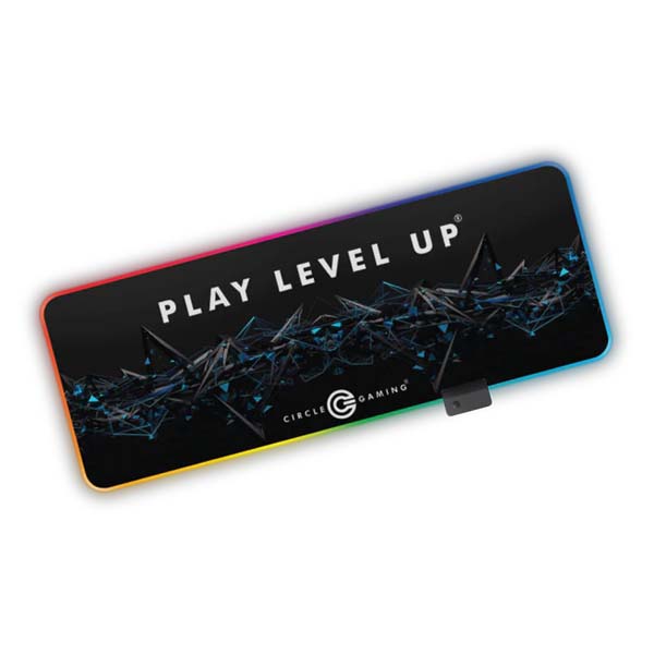 Circle Gaming Rapid X1 RGB Mousepad | Dynamic Lighting & Precision Surface for Gamers