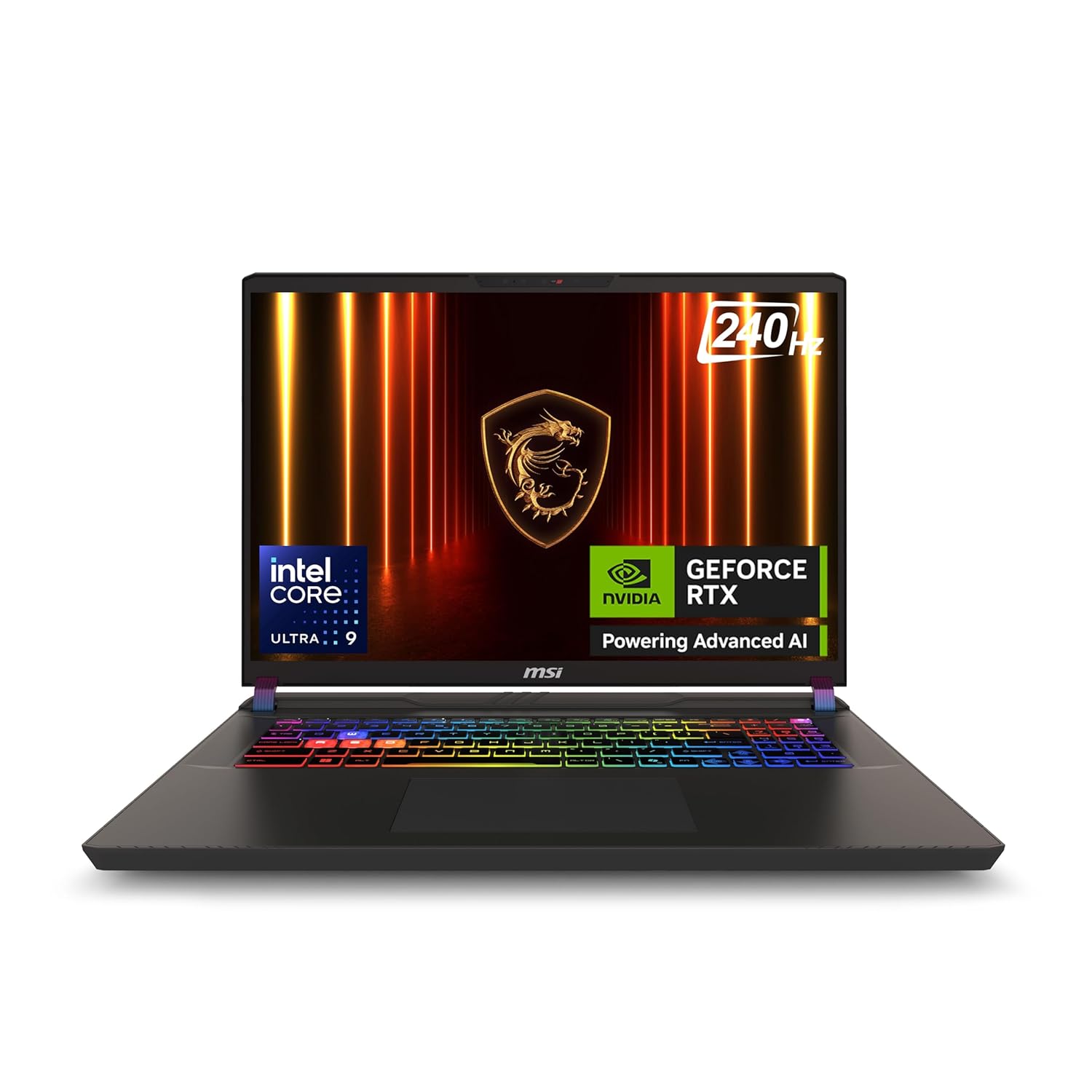 MSI Vector 17 Intel Core Ultra 9 275HX 43cm QHD+ 240Hz Gaming Laptop (32GB RAM/2TB SSD/RTX 5070 Ti 12GB/Windows 11 Home/Cosmos Gray/3Kg) A2XWHG-206IN