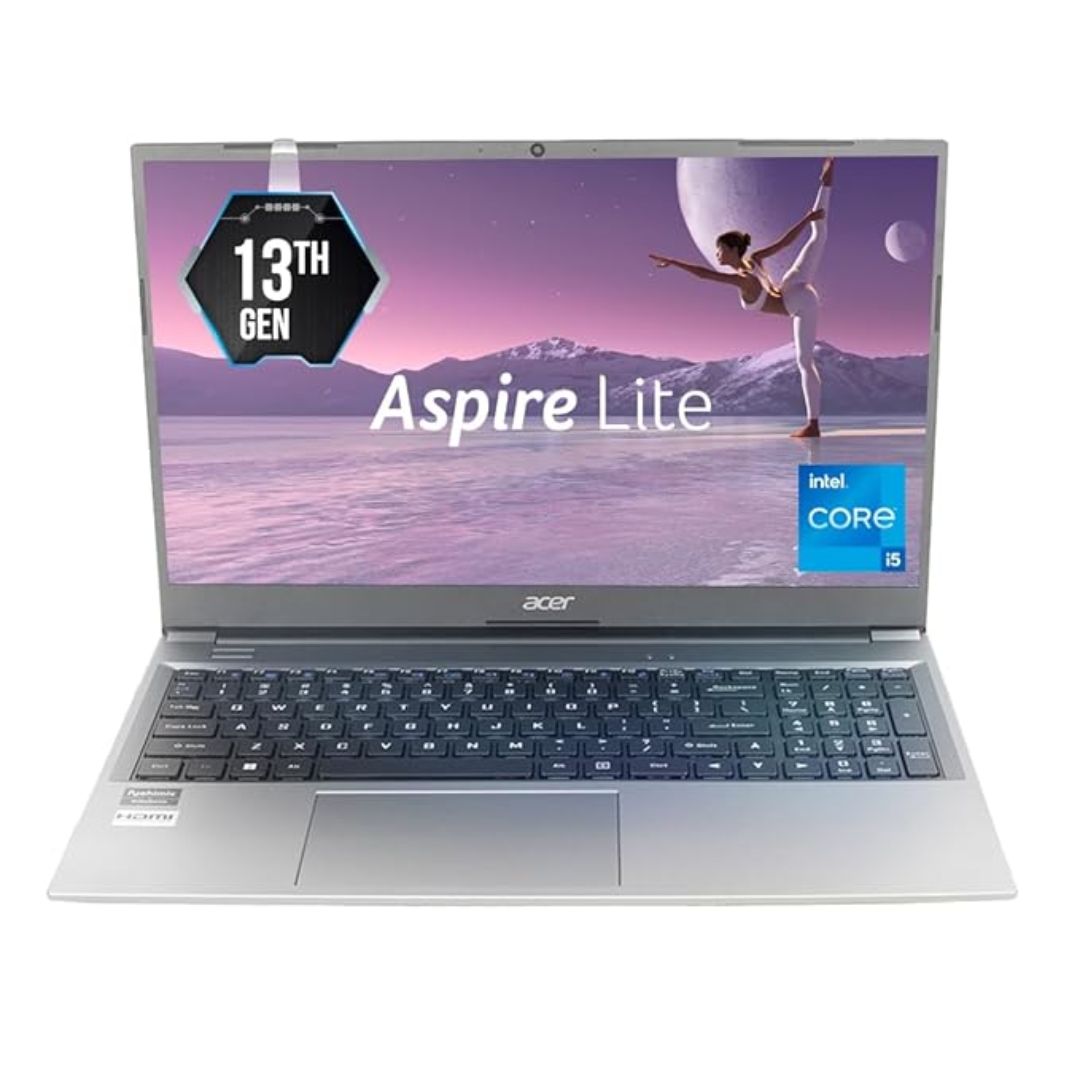 Acer Aspire Lite 15 | Intel Core i5-1334U | 16GB DDR4 | 512GB SSD | 15.6" FHD IPS | Windows 11 | Steel Gray | AL15-53 | UN.34ESI.00H / UN.34ESI.00K