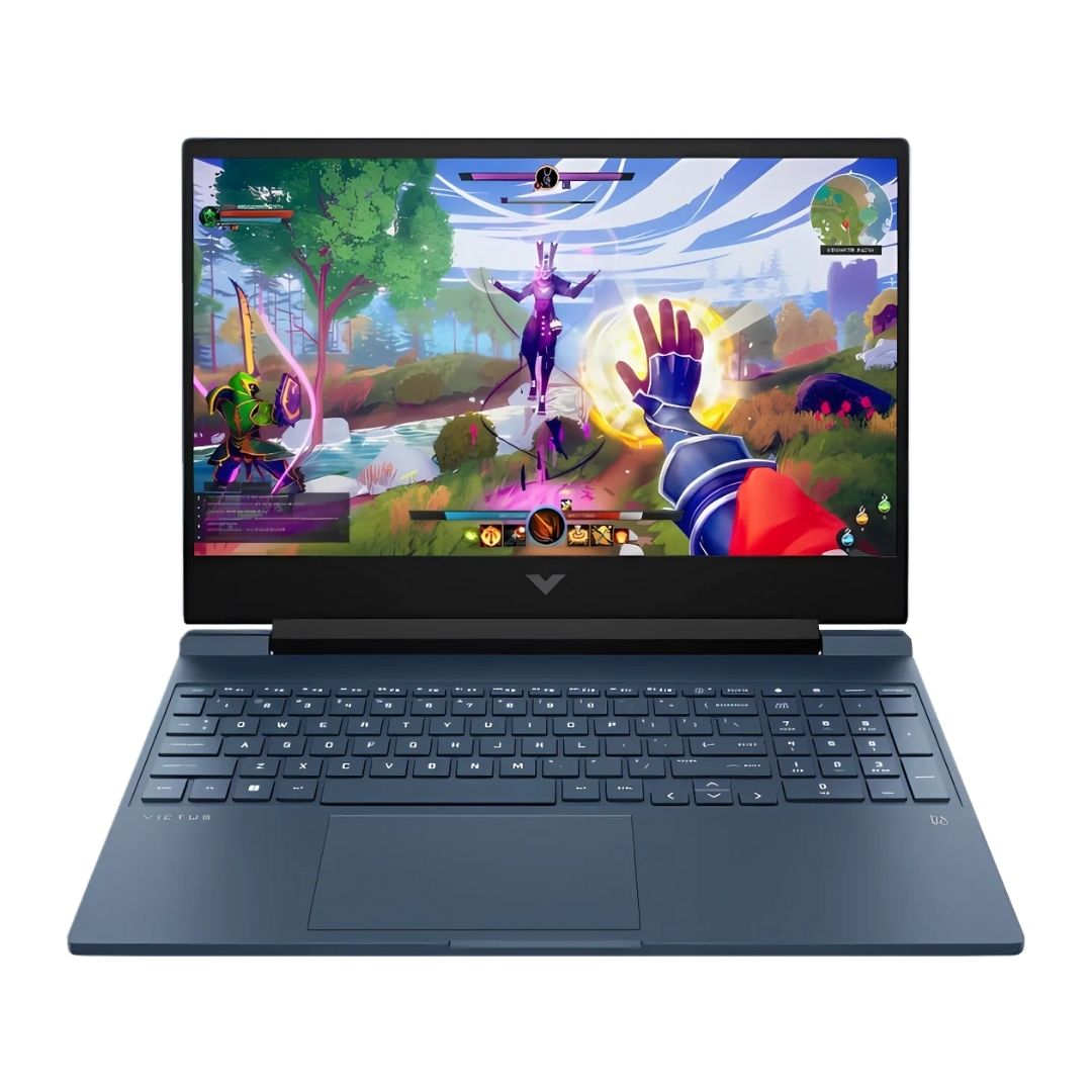HP Victus 15-fa2104TX | Intel Core i7 13th Gen | RTX 4050 6GB | 16GB RAM | 512GB SSD | 15.6" FHD IPS 144Hz | Windows 11 | Mica Silver