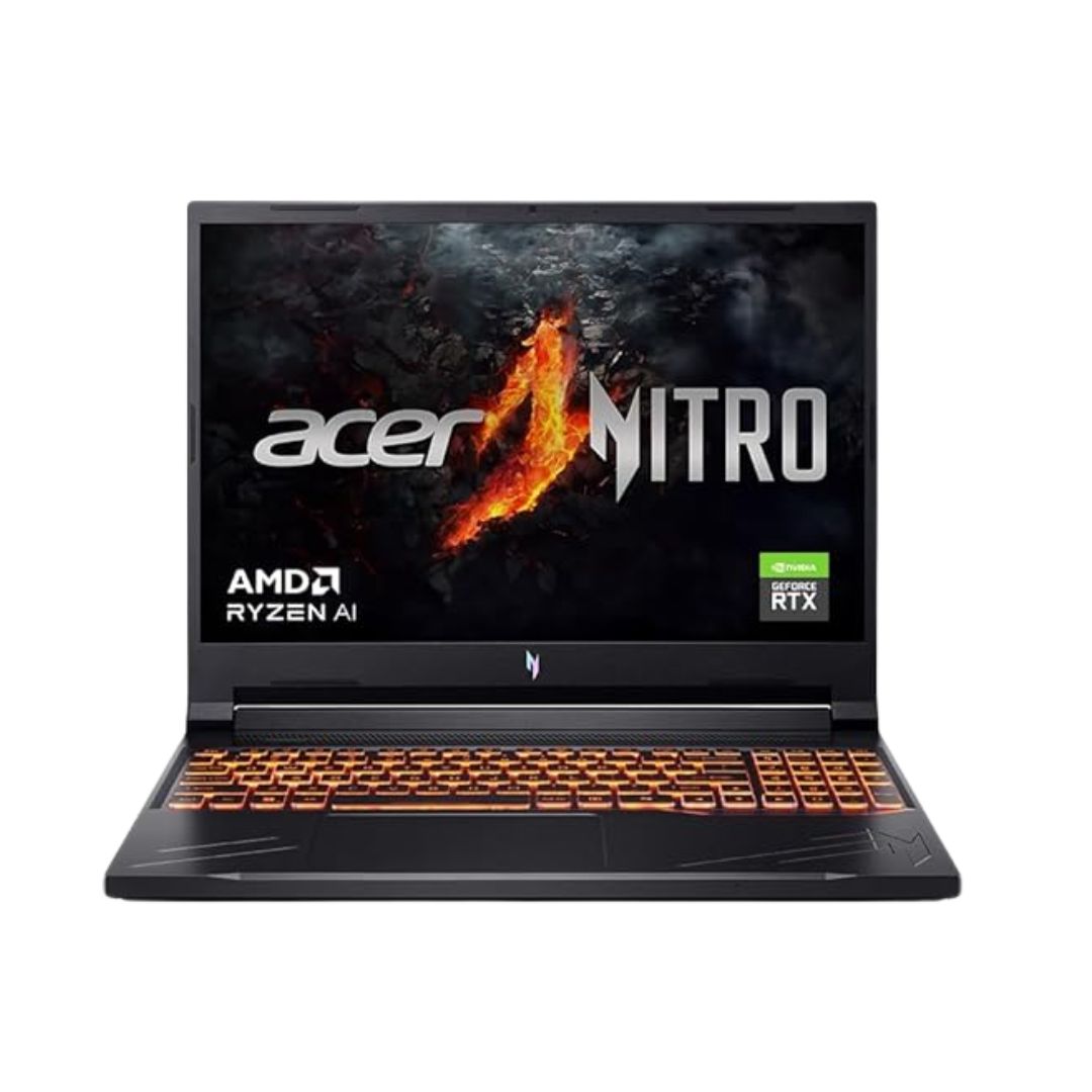 Acer Nitro V 16 AI | AMD Ryzen 7 260HS | RTX 5060 8GB | 16GB DDR5 | 1TB SSD | 16" WUXGA IPS 180Hz | Windows 11 Home | Obsidian Black |