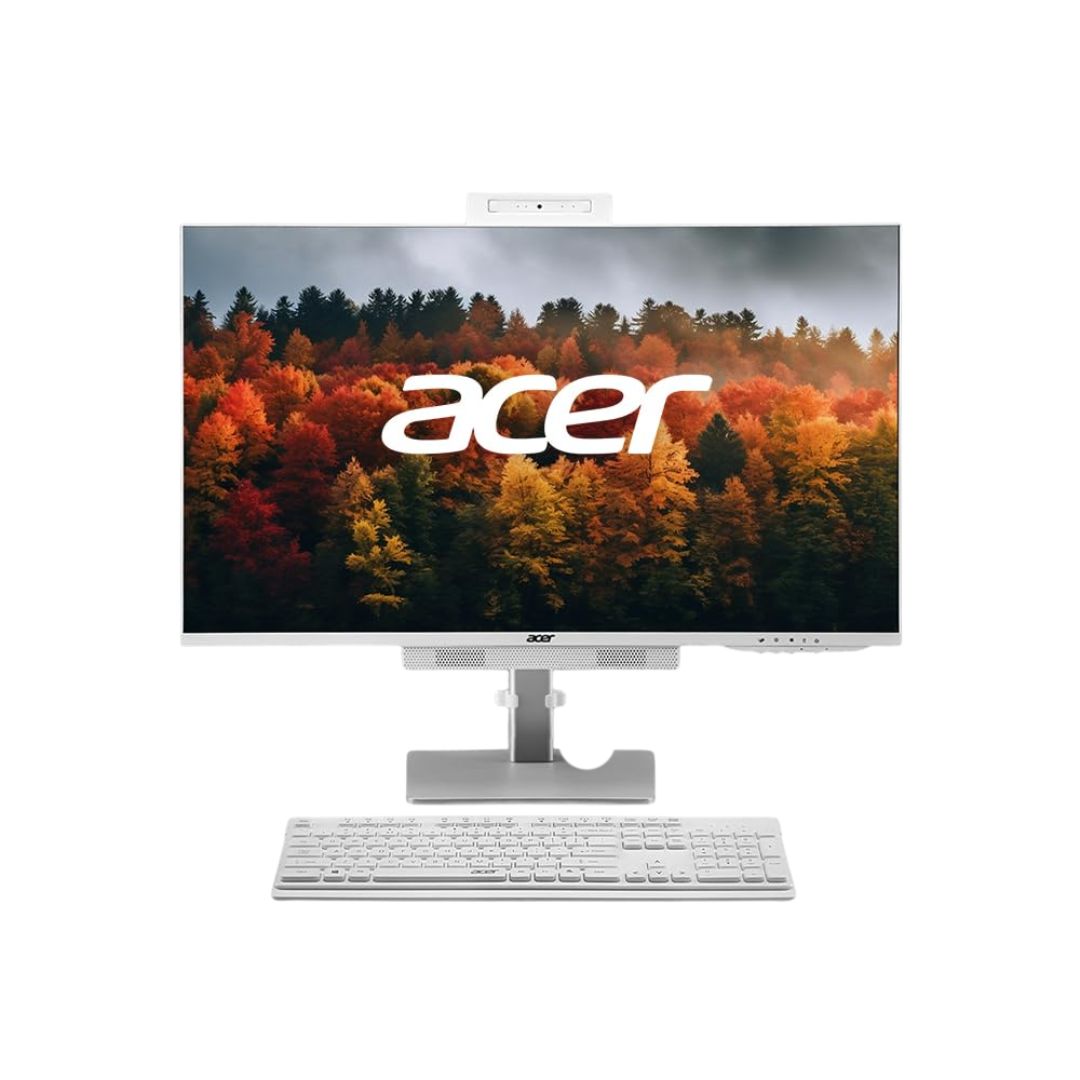 Acer Aspire C27 All in One (AIO) Desktop Intel Core i5-13420H Processor (Windows 11 Home/16 GB/1 TB SSD/Microsoft Office) with 68.6 cm (27") Full HD IPS Display, Full HD 5MP Camera, Wireless Keyboard & Mouse