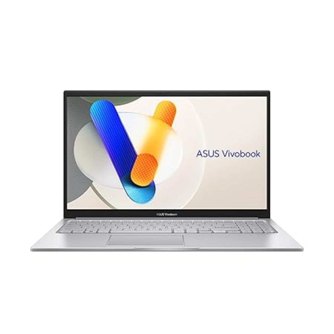 ASUS Vivobook 14 (X1404VA-NK763WS), Intel Core i5-1335U, 8GB RAM, 512GB SSD, 14" FHD Display, Windows 11, Office 2024, Backlit Keyboard –Cool Silver , 1.4 Kg Thin & Light Laptop