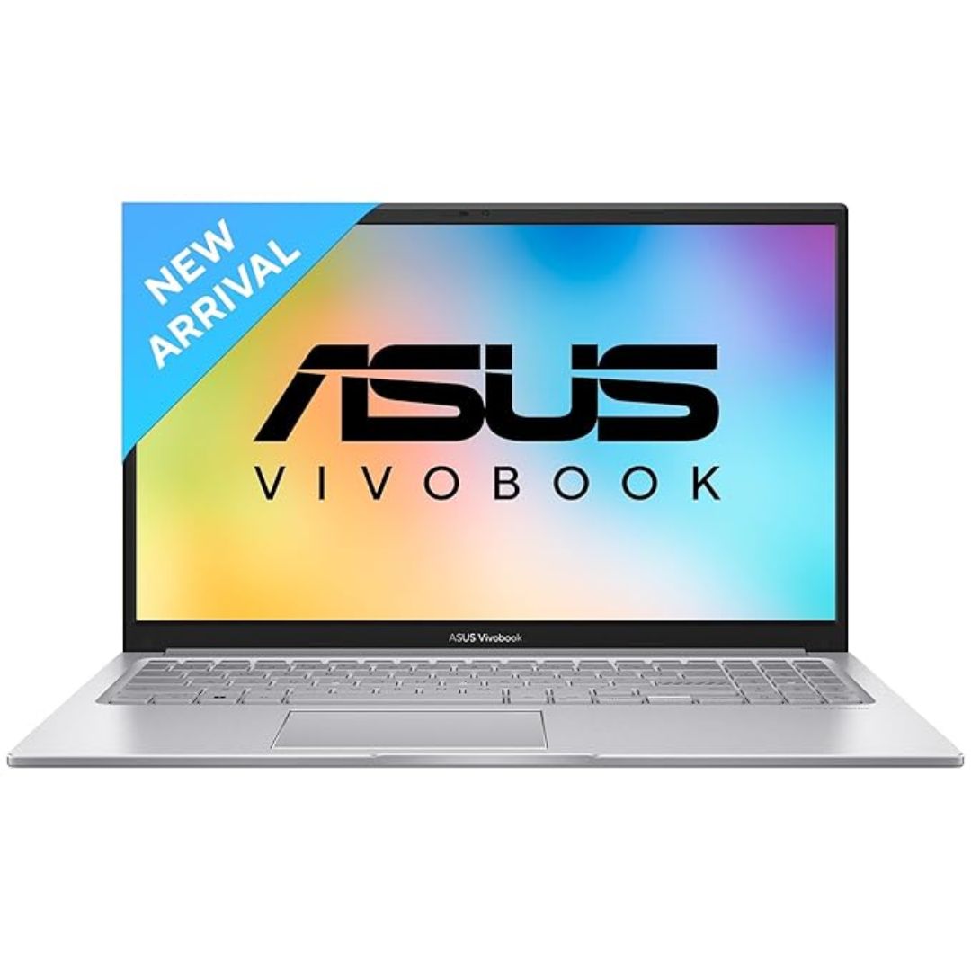 ASUS Vivobook 15 (X1504VA-NJ1765WS), Intel Core i5-1334U, 8GB RAM, 512GB SSD, 15.6" FHD Display, Windows 11, Office 2024, Backlit Keyboard – silver, 1.4 Kg Thin & Light Laptop