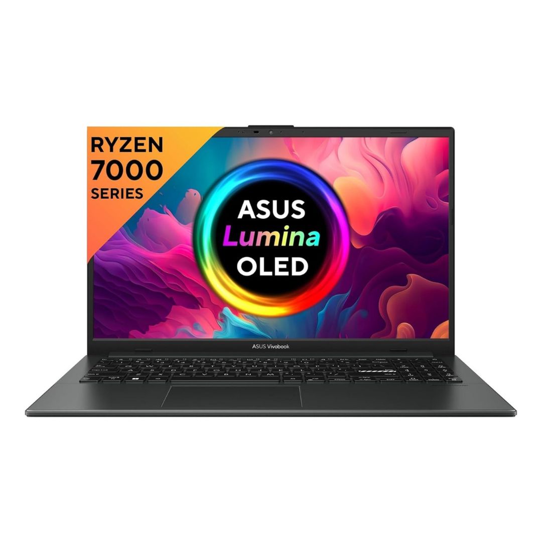 ASUS Vivobook Go 15 OLED (E1504FA-LK542WS) – Ryzen 5 7520U, 16GB DDR5, 512GB SSD, Radeon Graphics, 15.6" FHD, Windows 11 Home black