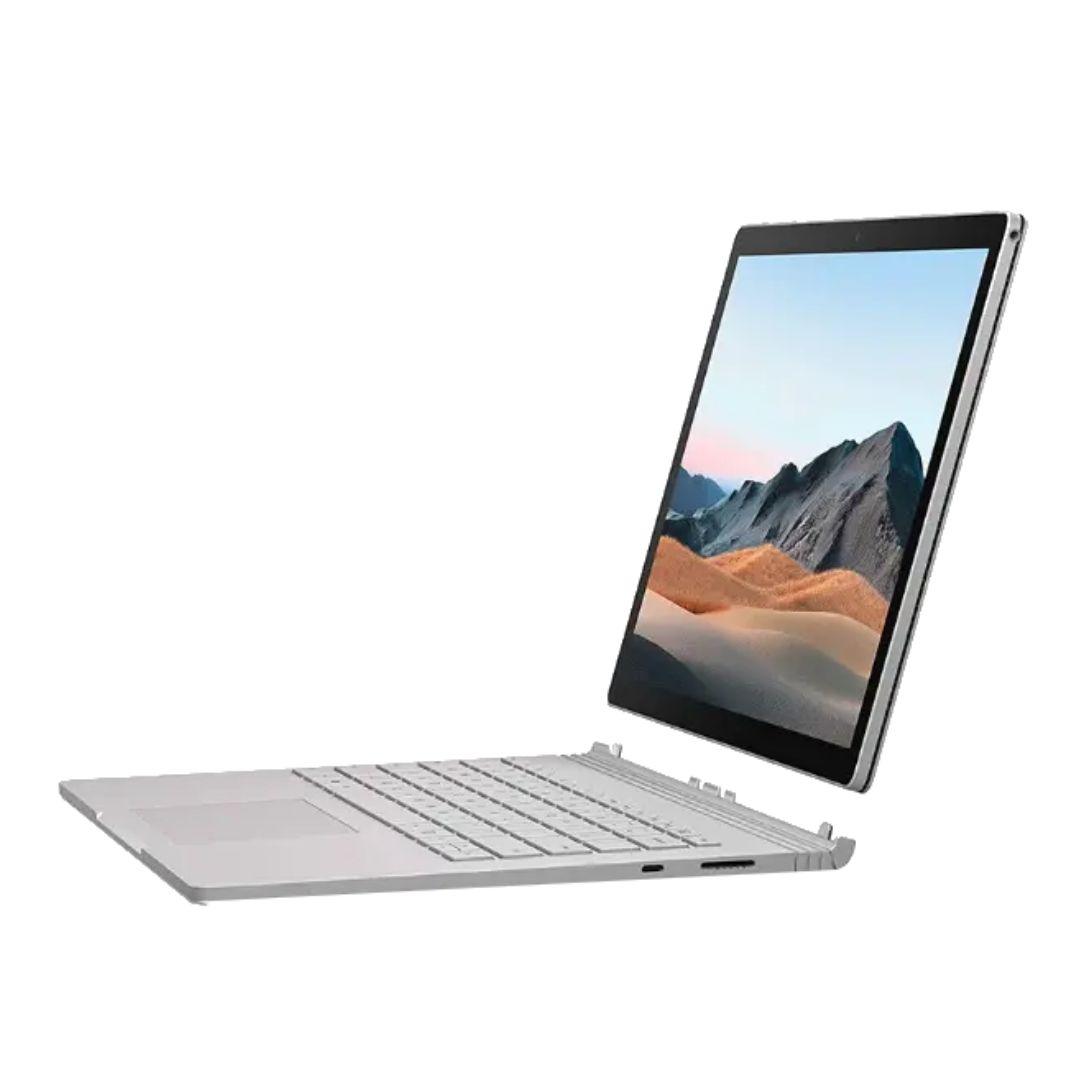 Microsoft Surface Book 3 Intel Core i5 (13.5-inch, 8GB RAM/256GB SSD/Windows 10, Intel Iris Plus Graphics, Platinum,  SKR-00022)