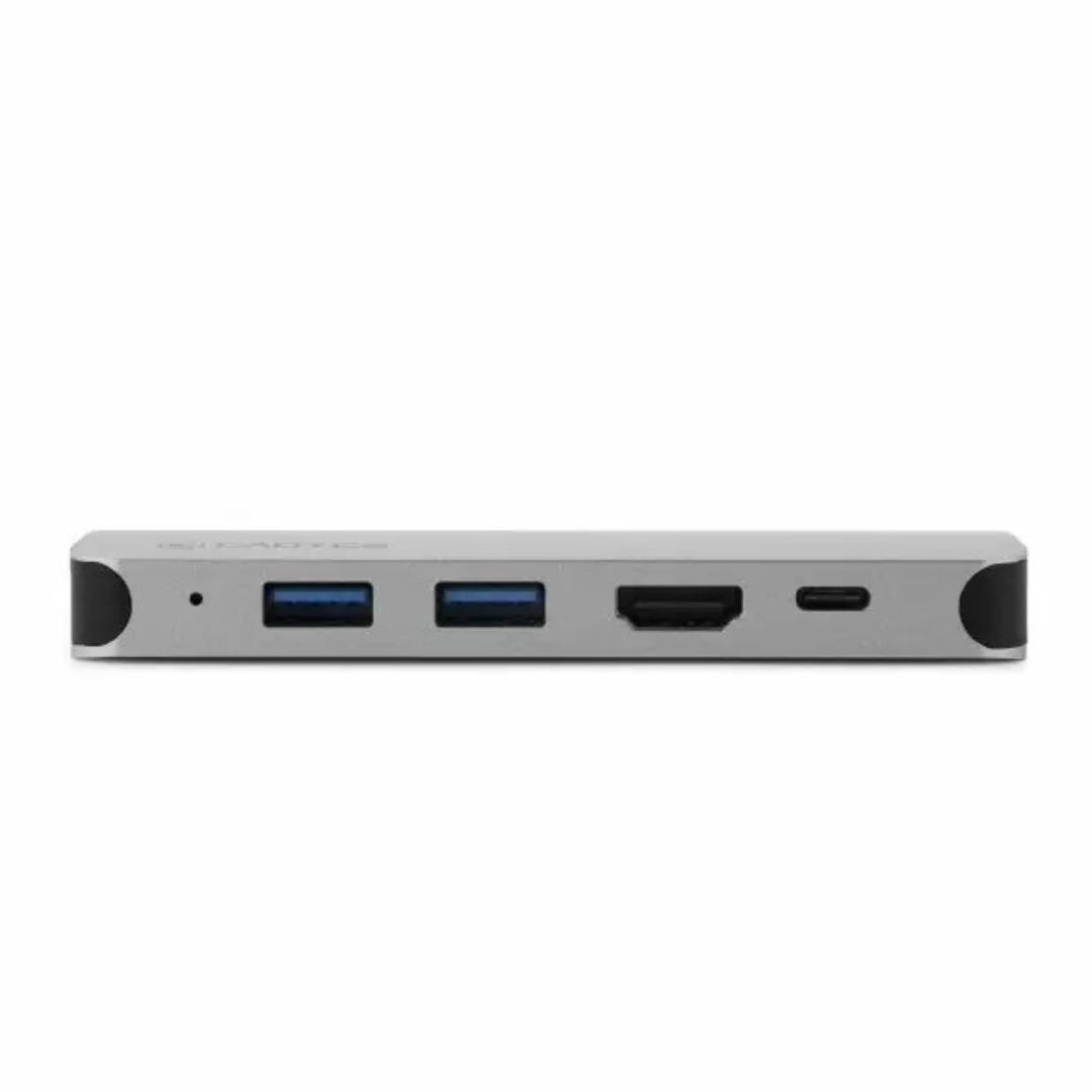 Cadyce CA-DUCDG Dual USB-C™ Docking Station, Thunderbolt™ 3 Compatible, Gigabit Ethernet, HDMI 4K, VGA, USB 3.0, USB-C™ PD 100W, SD / Micro SD, Mac & Windows Compatible