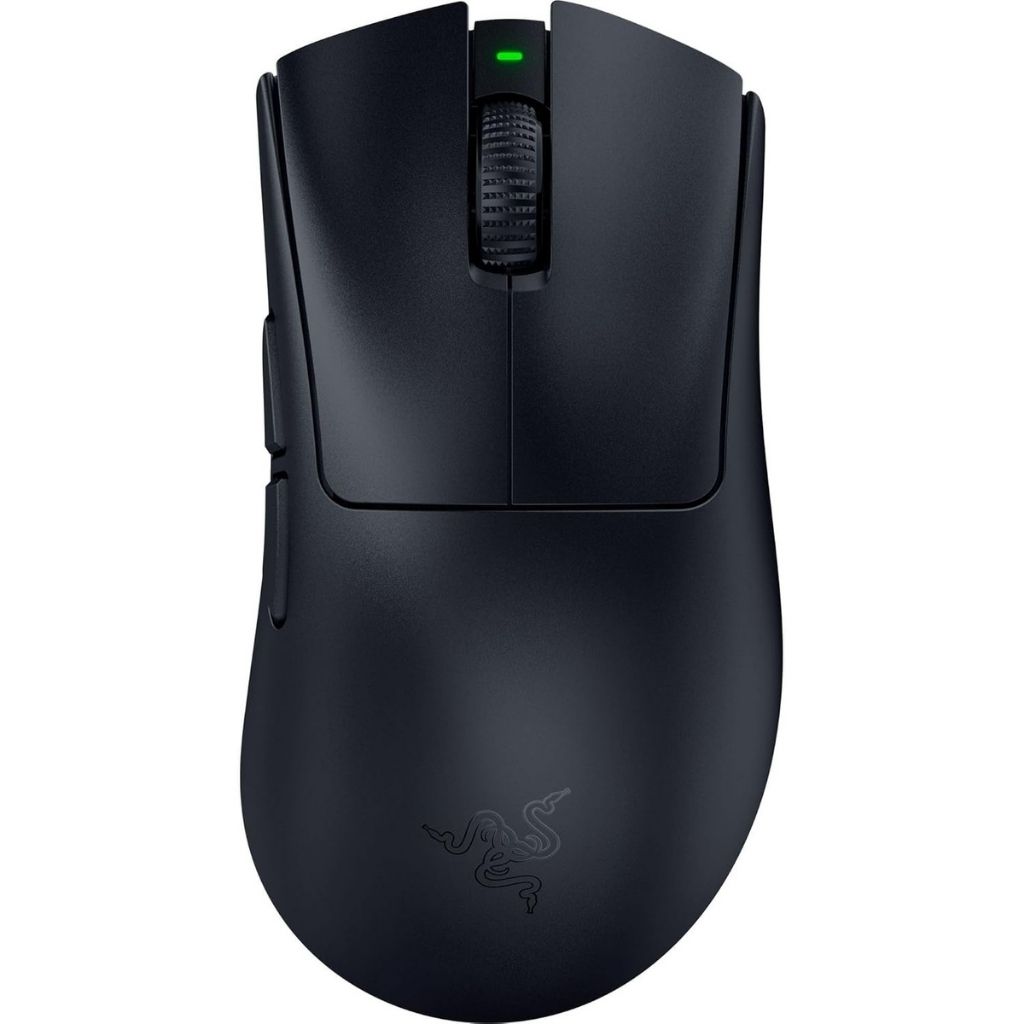 Razer RZ01-05330100-R3A1 DeathAdder V4 Pro Gaming Mouse | 56 g Wireless Esports Mouse | Focus Pro 45K Optical Sensor | 8,000 Hz HyperSpeed | Optical Scroll Wheel | Gen-4 Switches | Black