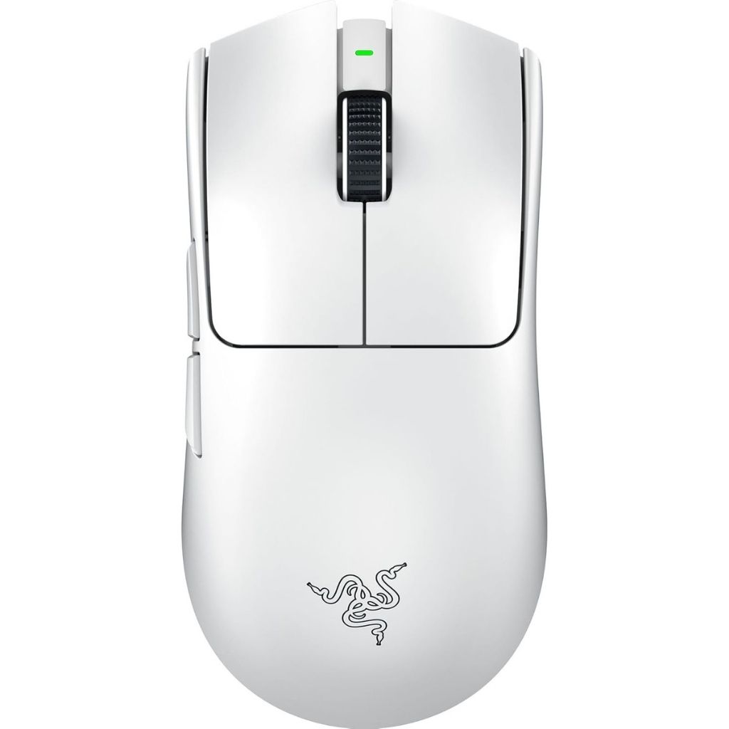 Razer RZ01-05120200-R3A1 Viper V3 Pro Wireless Esports Gaming Mouse | Symmetrical | 54g Lightweight | 8K Polling | 35K DPI Optical Sensor | Gen-3 Optical Switches | 8 Programmable Buttons | 95 Hr Battery | White