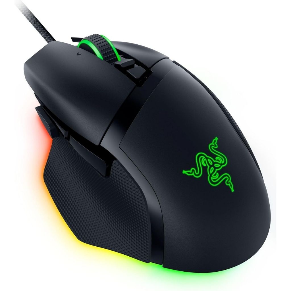 Razer RZ01-05230100-R3M1 Basilisk V3 35K Wired Ergonomic Gaming Mouse – HyperScroll Wheel, 35K DPI Sensor, 13 Programmable Controls